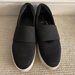 Via Spiga black platform shoes